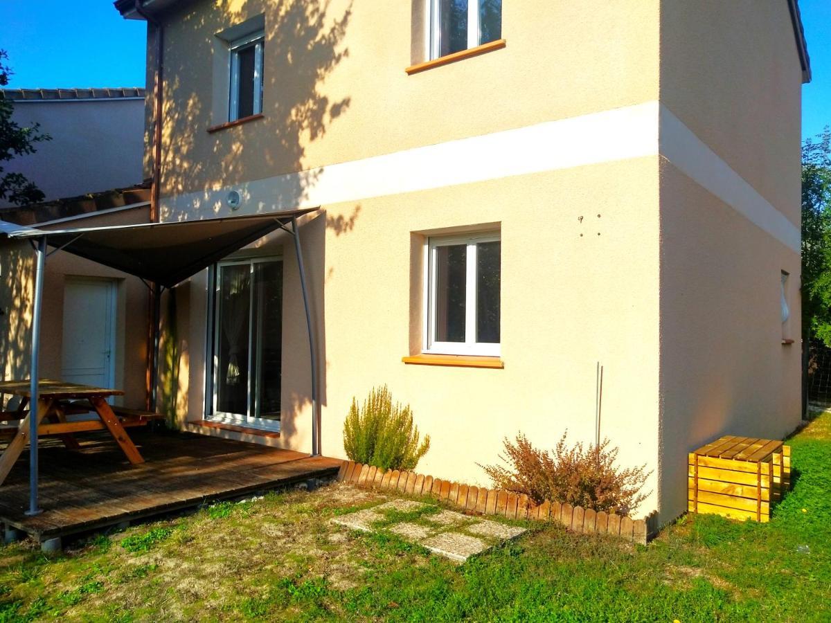 Le Clos Andree - Charmante Maison 8 Personnes - 5 Lits - Climatisation Reversible - Parking 3 Vehicules - Garage - Zone Nord Montauban - Terrasse Et Jardin Exterior photo