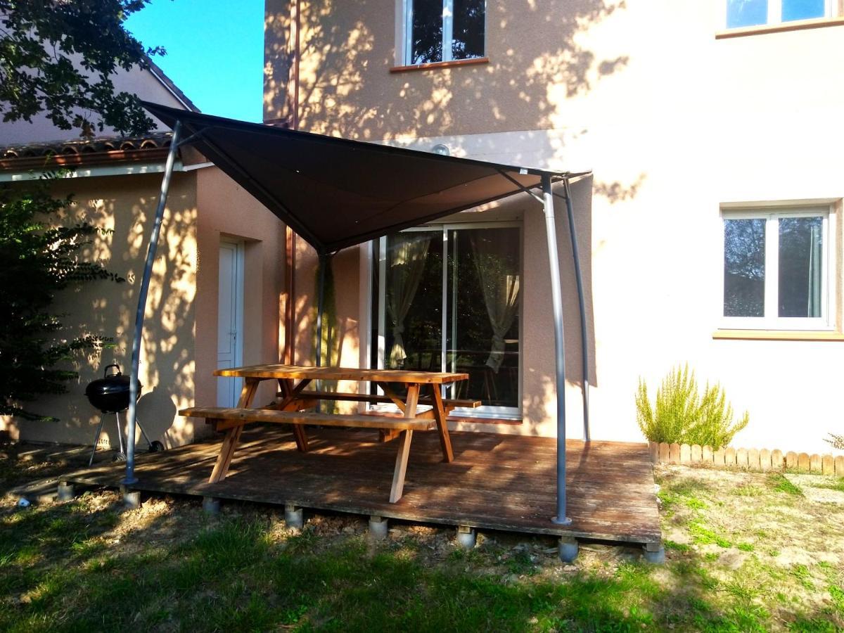 Le Clos Andree - Charmante Maison 8 Personnes - 5 Lits - Climatisation Reversible - Parking 3 Vehicules - Garage - Zone Nord Montauban - Terrasse Et Jardin Exterior photo