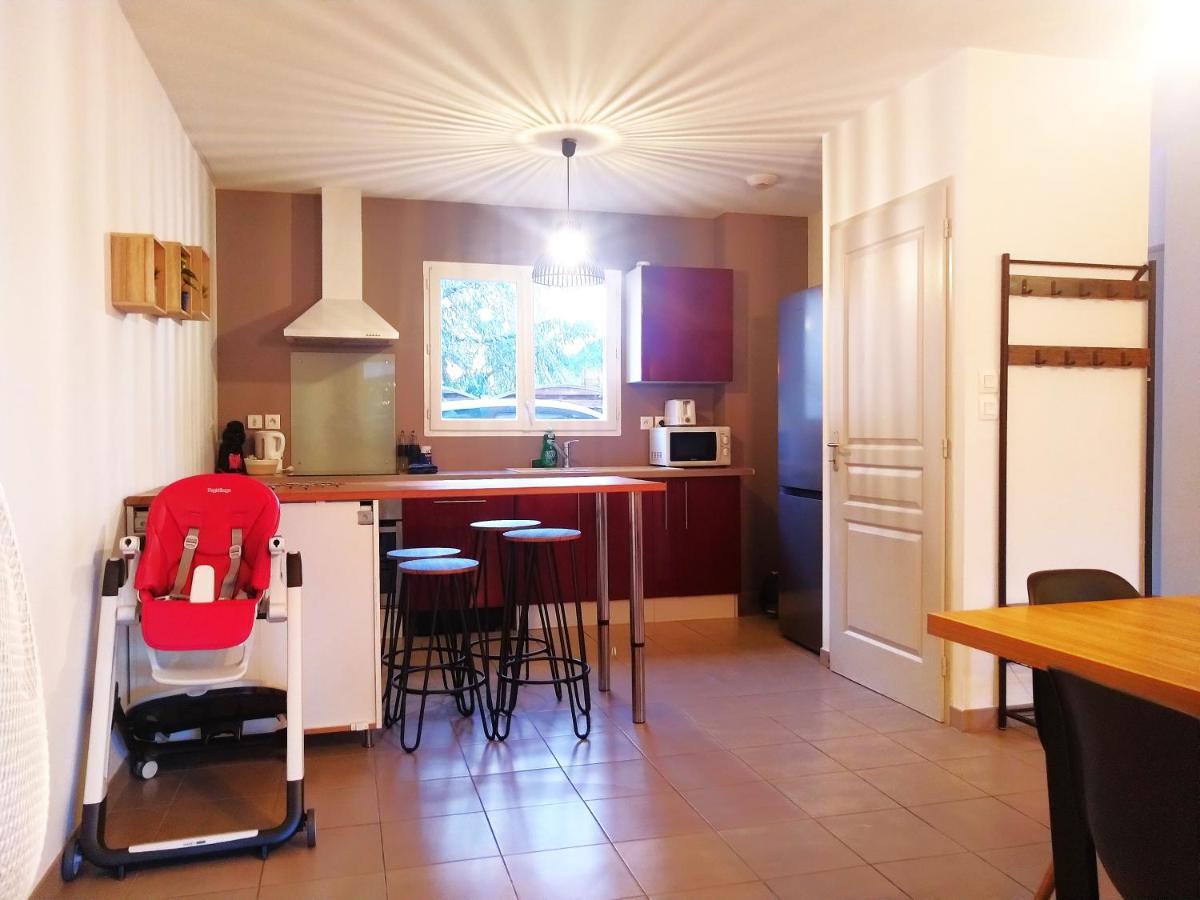 Le Clos Andree - Charmante Maison 8 Personnes - 5 Lits - Climatisation Reversible - Parking 3 Vehicules - Garage - Zone Nord Montauban - Terrasse Et Jardin Exterior photo