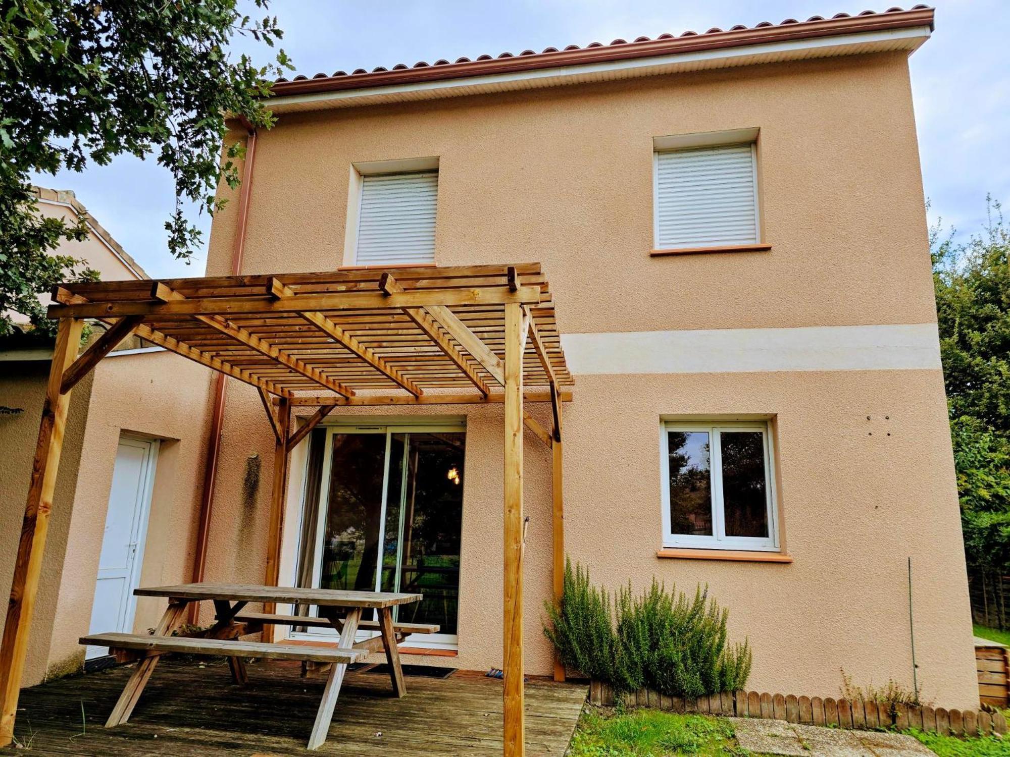 Le Clos Andree - Charmante Maison 8 Personnes - 5 Lits - Climatisation Reversible - Parking 3 Vehicules - Garage - Zone Nord Montauban - Terrasse Et Jardin Exterior photo